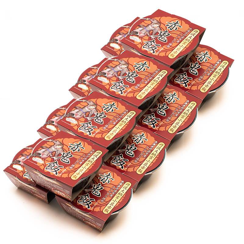 丹波大納言小豆赤飯【赤鬼飯】160g×12個入り