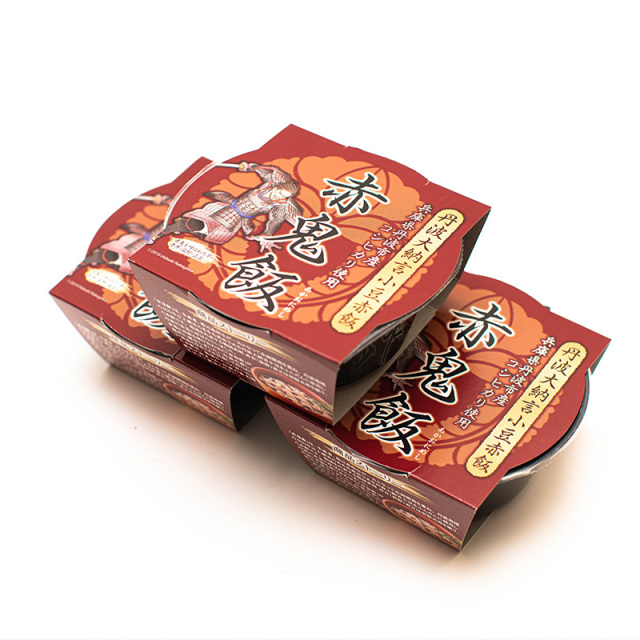 丹波大納言小豆赤飯【赤鬼飯】160g×3個入り
