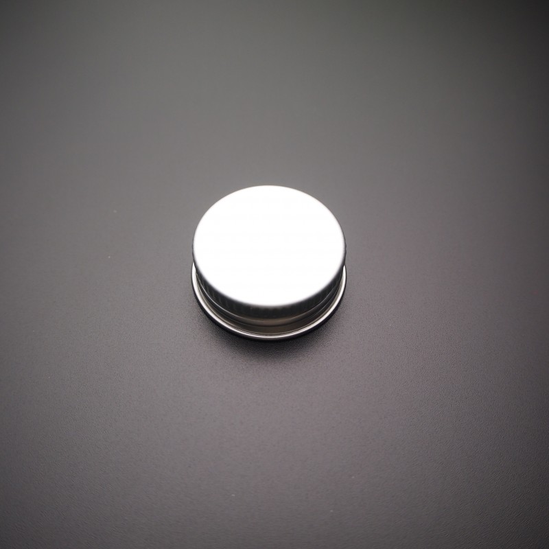 アルミキャップ　ネジ【1,000個セット】シルバー