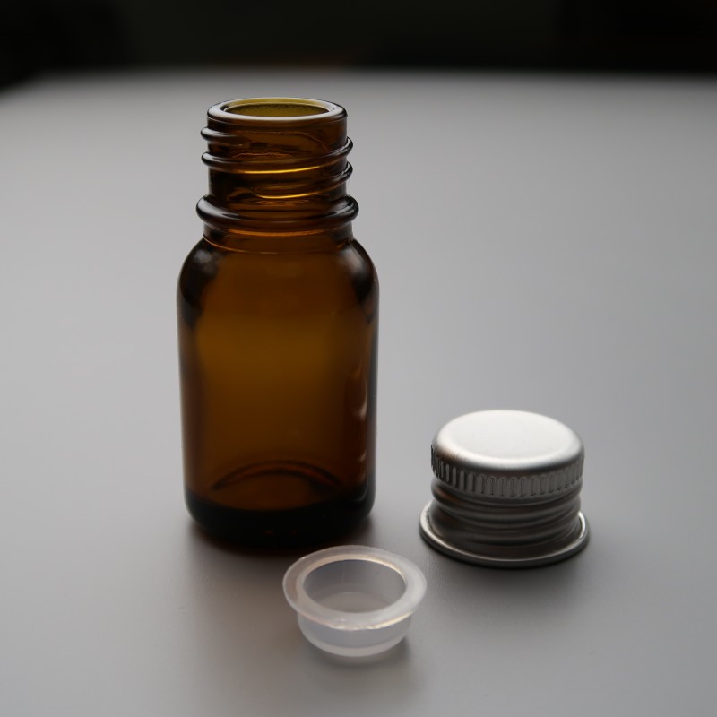 LT-10ml 茶 アルミキャップ ポリ栓付【420本入】 ガラス瓶の通販サイト