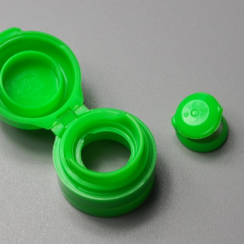 ヒンジキャップ【1,000個セット】　緑　丸