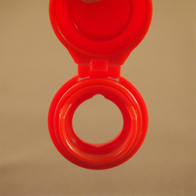 ヒンジキャップ【1,000個セット】赤　丸