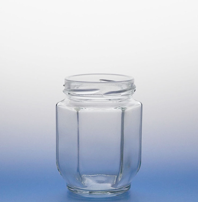 ガラス 六角瓶 大 2個セット 保存容器 保存瓶 食品の収納にも ① 楽天市場】保存容器 1.5L ガラス製 角型保存ビン （ ガラス