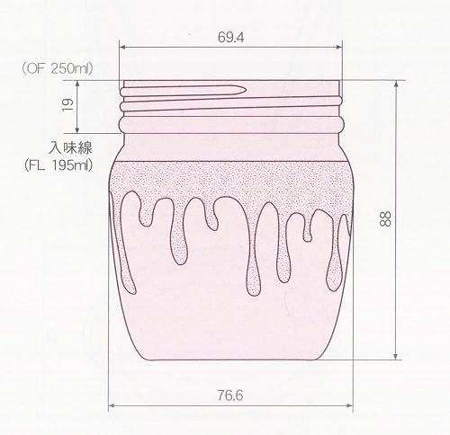 ツボ200 【60本入】ネジ ガラス瓶の通販サイト ガラス容器オンライン