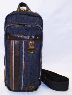 Leeデニムボディバッグ