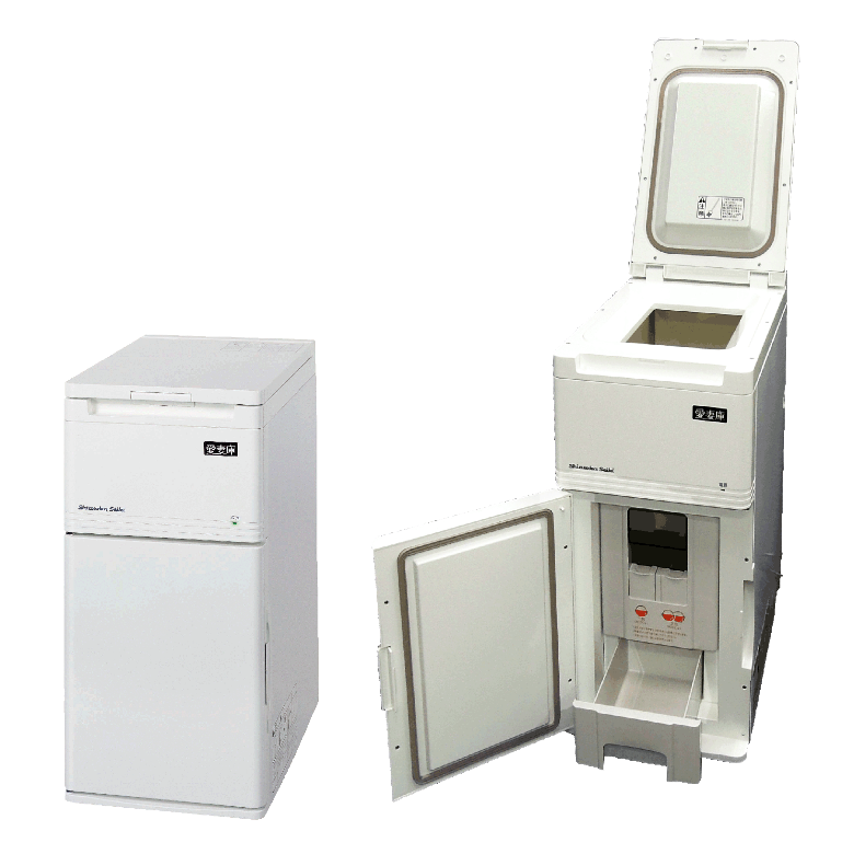 静岡製機保冷米びつ「愛妻庫」KSX-15（白米15kg収納)｜日本製
