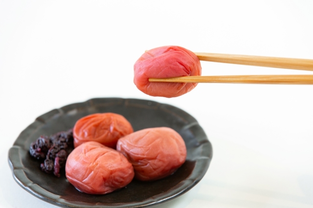 【無添加】 完熟梅干し しそ漬け