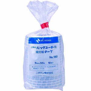 ＢＳー３２００用開封紙テープNo180　9X50　1箱200巻