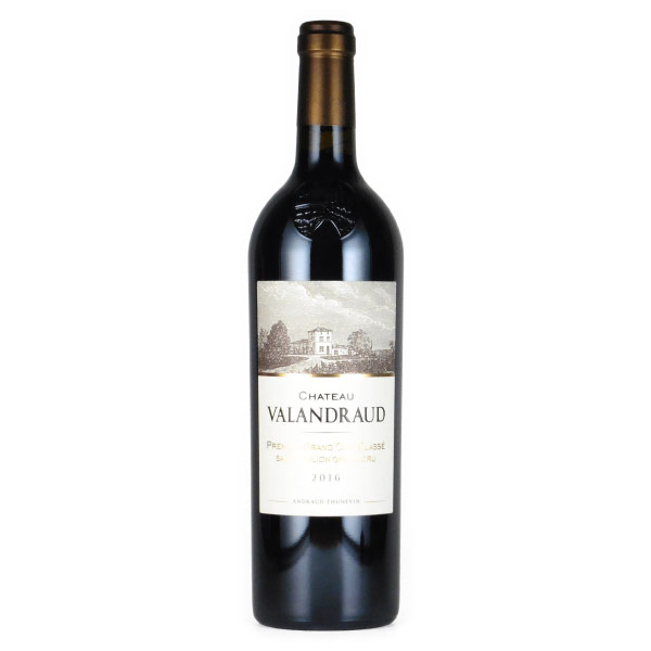 シャトー・ヴァランドロー サンテミリオン・グラン・クリュ 2016 シャトー元詰　フランス ボルドー 赤ワイン 750ml