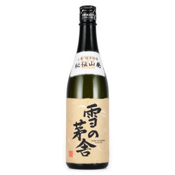 雪の茅舎 純米吟醸酒 秘伝山廃　秋田県齋彌酒造店 720ml