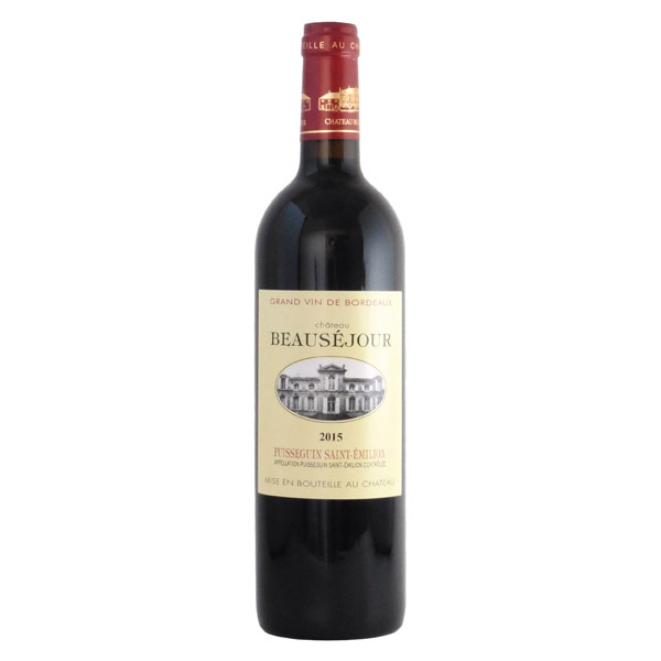 シャトー・ボーセジュール 2015 シャトー元詰　フランス ボルドー 赤ワイン 750ml