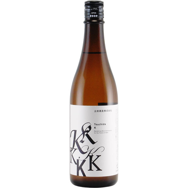土田 Tsuchida K 純米酒 生もと　群馬県土田酒造 720ml