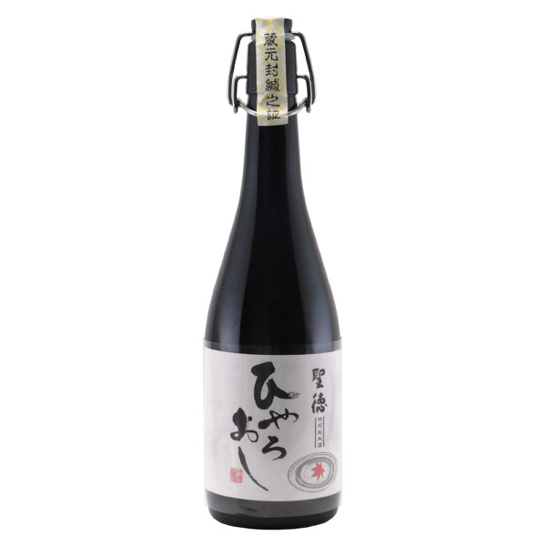 鳳凰聖徳ひやおろし 特別純米酒　群馬県聖徳銘醸(株) 720ml