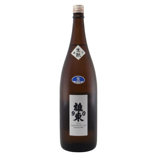雄東生もと90％磨き 純米酒 生原酒　栃木県杉田酒造 1800ml