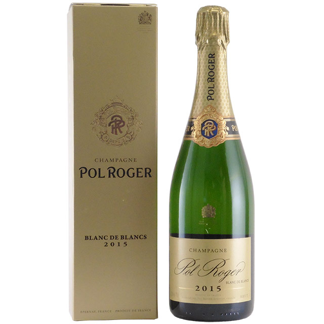 ポル・ロジェ・ブリュット・ヴィンテージ ブラン・ド・ブラン 2015　フランス シャンパーニュ 白ワイン 750ml