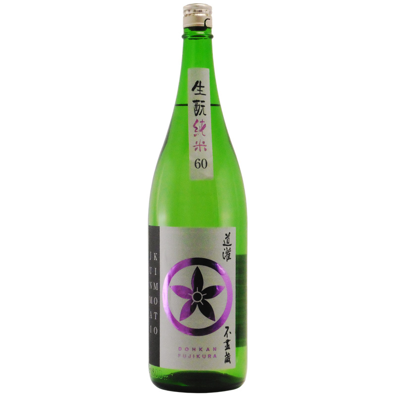 道灌 特別純米酒 生もと造り　滋賀県太田酒造 1800ml
