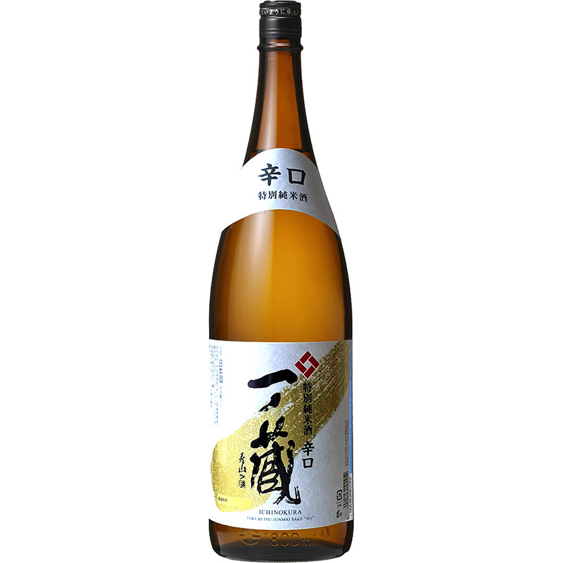 一ノ蔵 特別純米酒 素濾過生原酒　宮城県一ノ蔵酒造 1800ml