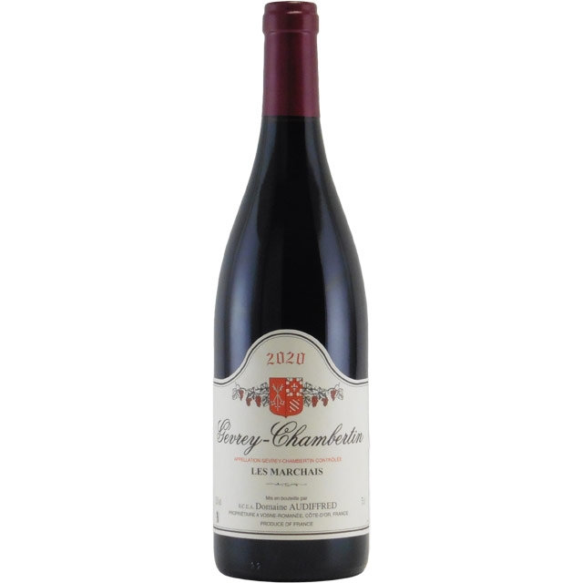 ジュブレ・シャンベルタン レ・マルシェ 2020 オーディフレッド　フランス ブルゴーニュ 赤ワイン 750ml