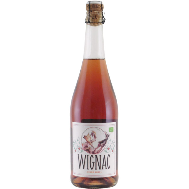 ウィニャック・シードル・ロゼ Wignac　フランス ブルターニュ シードルワイン 750ml