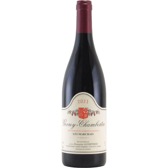 ジュブレ・シャンベルタン レ・マルシェ 2021 オーディフレッド　フランス ブルゴーニュ 赤ワイン 750ml