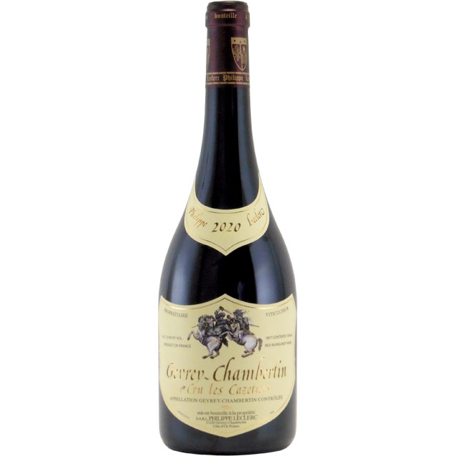 ジュプレ・シャンベルタン 1er カズティエ 2020 フィリップ・ルクレール　フランス ブルゴーニュ 赤ワイン 750ml