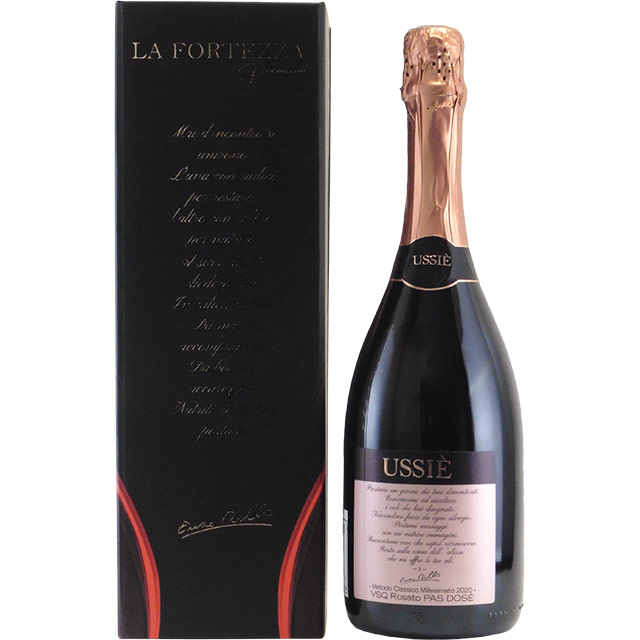 ウシエ ロサート パ・ドゼ 2020 ラ・フォルテッツァ　イタリア スパークリングロゼワイン 750ml