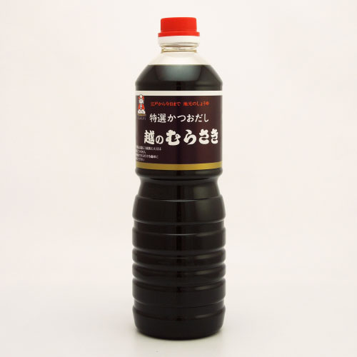 越のむらさき かつおだししょうゆ 1000ml
