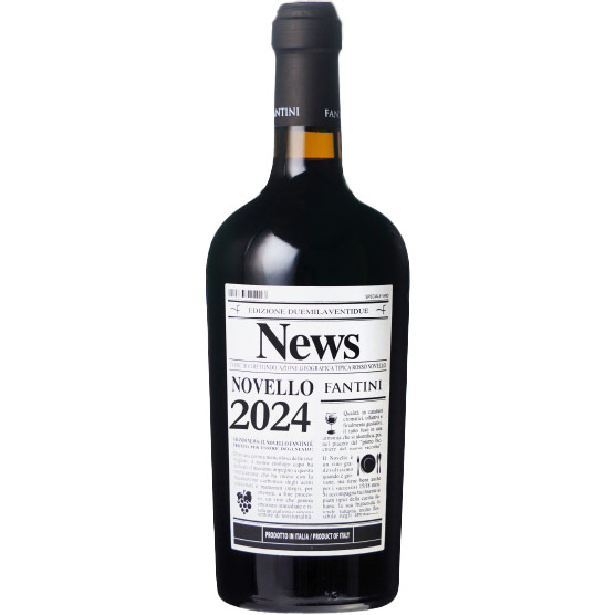ヴィーノ・ノヴェッロ 2024 ファンティーニ（ファルネーゼ）　イタリア アブルツォ 赤ワイン 750ml