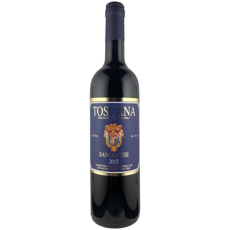 サンジョベーゼ 2016 レッチャイア　イタリア トスカーナ 赤ワイン 750ml