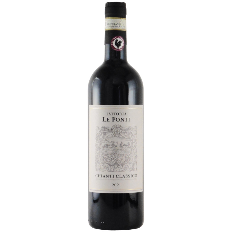 キャンティ・クラシコ 2021 ファットリア・レ・フォンティ　イタリア トスカーナ 赤ワイン 750ml
