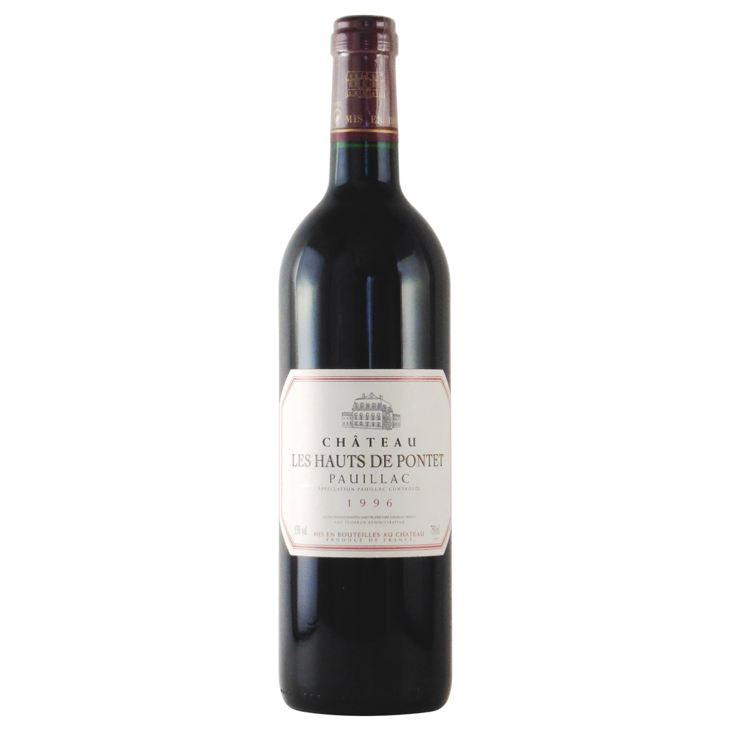 レ・ポード・ポンテ・カネ セカンドワイン 1996 シャトー元詰　フランス ボルドー 赤ワイン 750ml