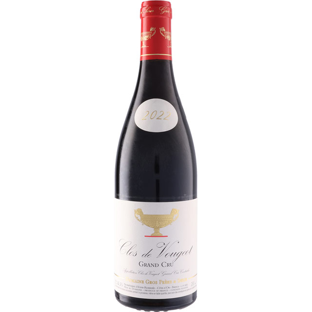 クロ・ド・ヴージョ グラン・クリュ 2022 グロ・フレール エ スール　フランス ブルゴーニュ 赤ワイン 750ml