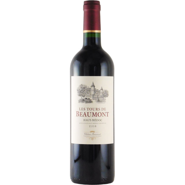 レ・トゥール・ド・ボーモン クリュ・ブルジョワ 2018 シャトー元詰　フランス ボルドー 赤ワイン 750ml