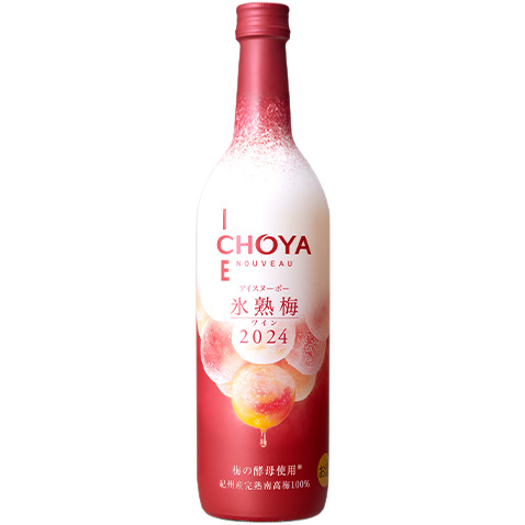 梅ワインヌーボー 紅氷熟 2024 チョーヤ梅酒　日本 白ワイン 750ml