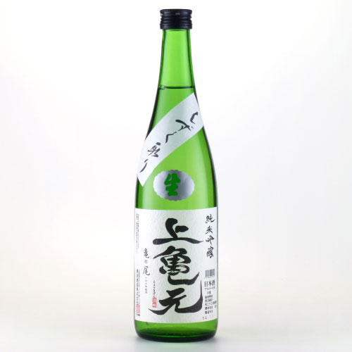 上亀元 亀の尾 純米吟醸しずく取り酒　山形県酒田酒造 720ml