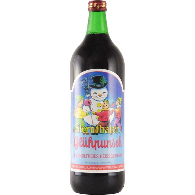 グリューワイン（ホットワイン） ノンアルコール シュテルンターラー　ドイツ ニュルンベルク 赤 1000ml
