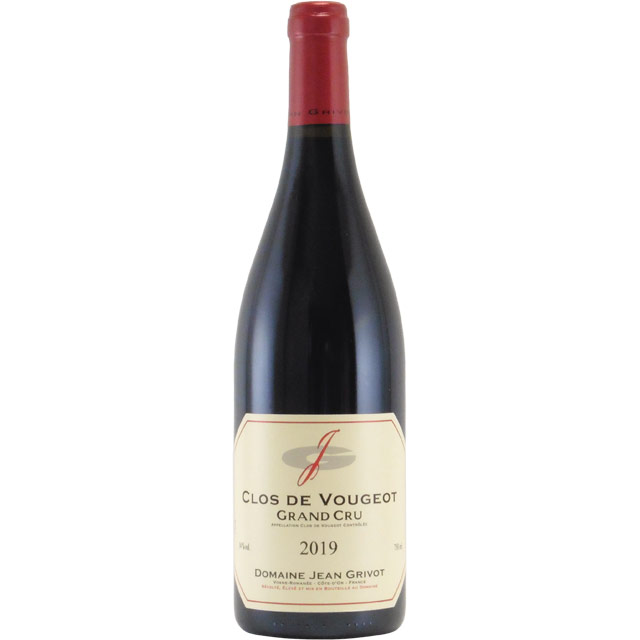 クロ・ド・ヴージョ グラン・クリュ 2019 ジャン・グリヴォ　フランス ブルゴーニュ 赤ワイン 750ml