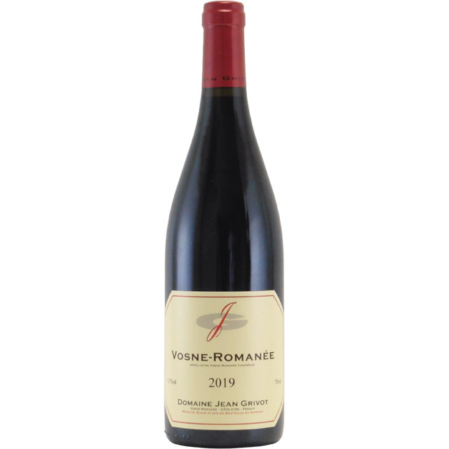 ヴォーヌ・ロマネ 2019 ジャン・グリヴォ　フランス ブルゴーニュ 赤ワイン 750ml