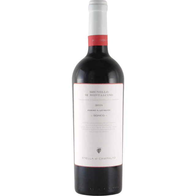 プルネッロ・ディ・モンタルチーノ ボスコ 2018 サン・ジュゼッペ　イタリア トスカーナ 赤ワイン 750ml