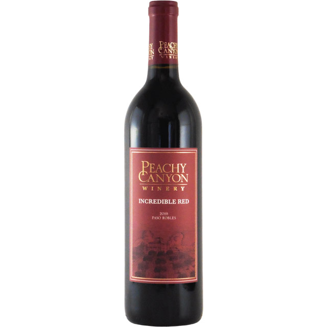 インクレディブル・レッド カリフォルニア 2019 ピーチーキャニオン ワイナリー　アメリカ カリフォルニア 赤ワイン 750ml