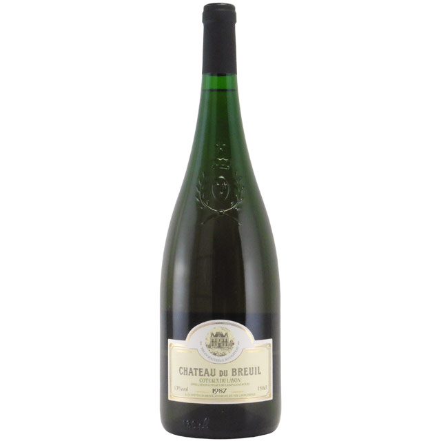 コトー・デュ・レイヨン 1987 シャトー・デュ・ブルイユ　フランス ロワール 白ワイン 1500ml