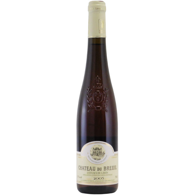 コトー・デュ・レイヨン 2005 シャトー・デュ・ブルイユ　フランス ロワール 白ワイン 500ml