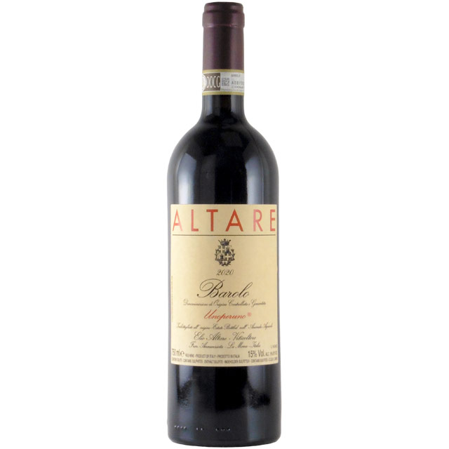 バローロ ウノ・ペル・ウノ 2020 エリオ・アルターレ　イタリア ピエモンテ 赤ワイン 750ml