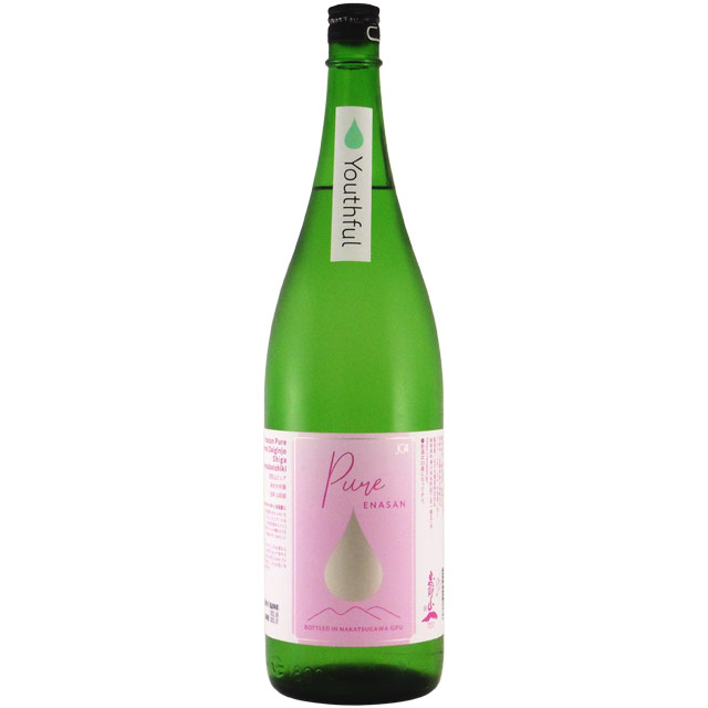 恵那山Pure滋賀山田錦 純米大吟醸 Youthful　岐阜県はざま酒造 1800ml