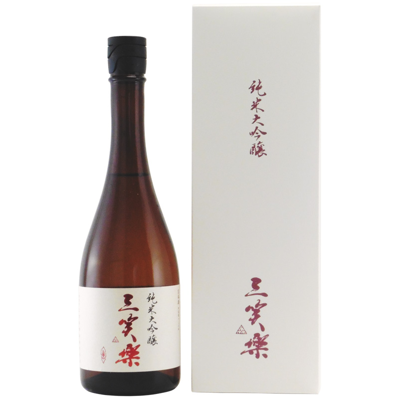 三笑楽 純米大吟醸　富山県三笑楽酒造 720ml