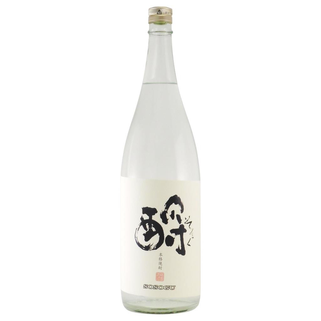 そそぐ（無濾過） いも焼酎　鹿児島県 植園酒造 1800ml