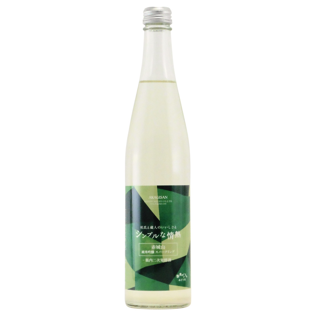 赤城山 純米吟醸 スパークリング　群馬県近藤酒造 500ml