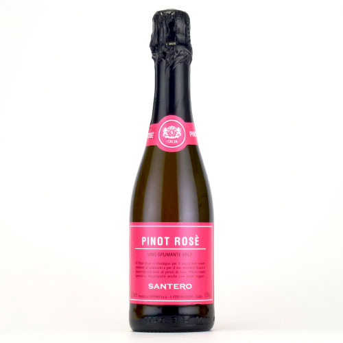 ピノ・ロゼ サンテロ　イタリア ピエモンテ スパークリングロゼワイン 375ml