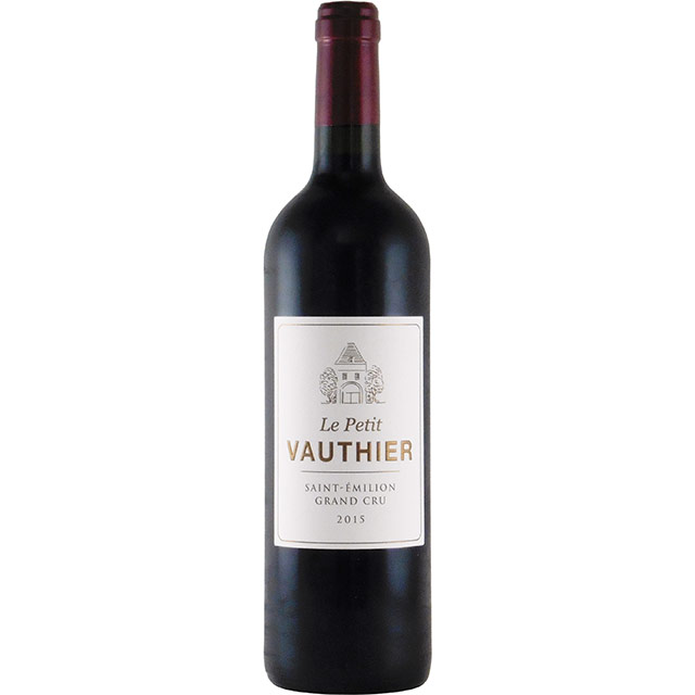 ル・プティ・ヴォーティエ サンテミリオン・グラン・クリュ 2015　フランス ボルドー 赤ワイン 750ml