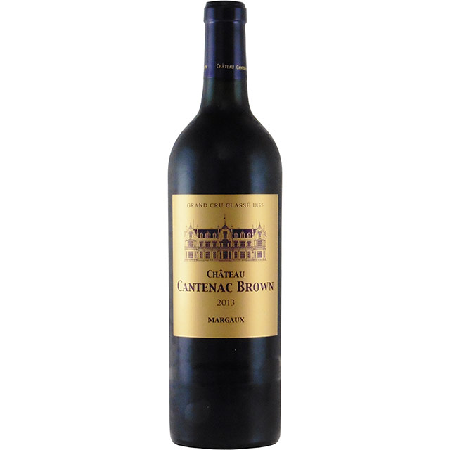 シャトー・カントナック・ブラウン 第3級 2013 シャトー・元詰　フランス ボルドー 赤ワイン 750ml
